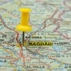 Baghdad map - shutterstock_134492624