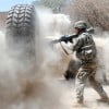US army using AT4 anti-tank weapon in Baghdad