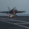 F-18C jet landing November 2014, Operation Inherent Resolve