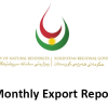 KRG Monthly Export Report