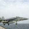 FA-18E Super Hornet taking off, February 2015, Operation Inherent Resolve