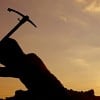 Iraqi construction labourer
