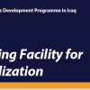 UNDP Funding Facility for Stabilization in Iraq