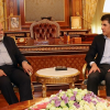 KRG Nechirvan Barzani receiving Iran Ambassador, Iraj Masjedi, July 2017