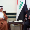 Adil Abdul-Mahdi (Iraq) w Qatar Minister of Commerce and Industry, Ali Bin Ahmed Al Kuwari, 170319