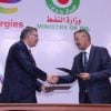 Oil Minister, Hayyan Abdul Ghani, w Patrick Pouyane at Totalenergies signing 100723
