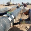 gas pipeline feeding Kirkuk power station from Khor Mor (Min of Oil)