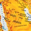 map, Saudi, Iran (Pixabay)