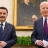 Muhammad al-Sudani with Pres Biden of United States, 150424 (govt of iraq)