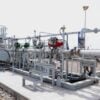 gas processing unit (possibly) at Majnoon oil field (Ministry of Oil)