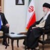 Mohammed S. Al-Sudani meets Iranian Leader Sayyid Ali Khamenei, Tehran, 080125 (PMO)