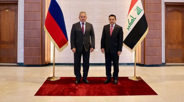 Russia's Shoigu Visits Iraq; sees Increased Cooperation on Security, Trade