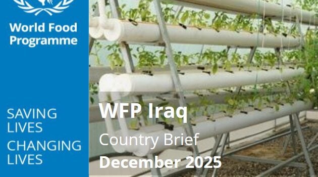 WFP Iraq Country Brief, December 2025