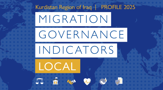 Local Migration Governance Indicators, Kurdistan Region, 2025