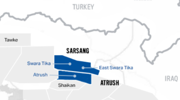 Production Halted at Three Kurdistan Oil Fields