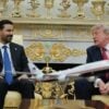 Ali Falah Al-Zaidi with Trump, 140726 (PMO)
